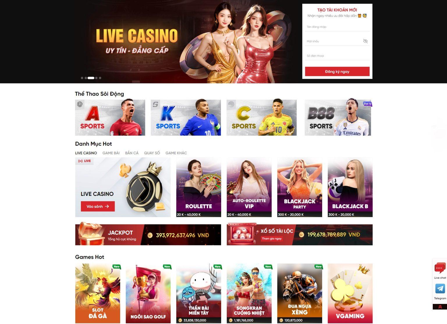Khám phá trải nghiệm casino online Vietnam hấp dẫn và an toàn năm 2024